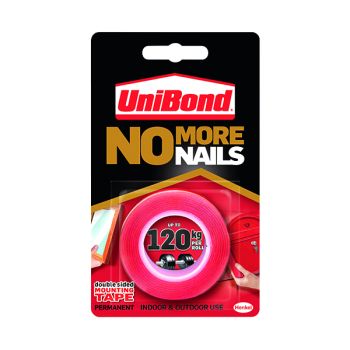 Unibond No More Nails Ultra Strong Roll Permanent 19mm x 1.5m