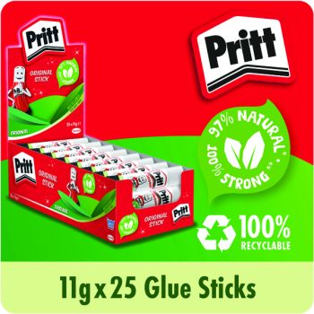 Pritt Stick Glue Stick 11g (Pack of 25)