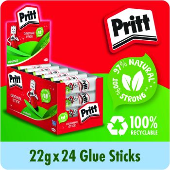 Pritt Stick Glue Stick 22g (Pack of 24)