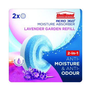 Unibond Aero 360 Lavender Garden Refills (Pack of 2) 2631291