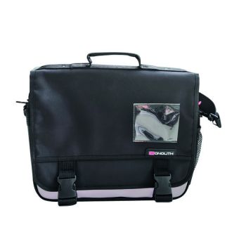 Monolith Microfibre Soft Sided Briefcase Black 643547
