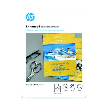 HP A4 White Enhanced Business Paper 150gsm (Pack of 150) CG965A