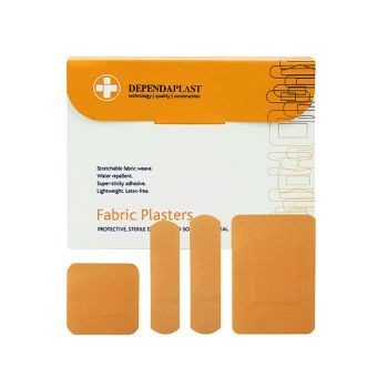 Reliance Medical Dependaplast Fabric Plasters (Pack of 100) 516