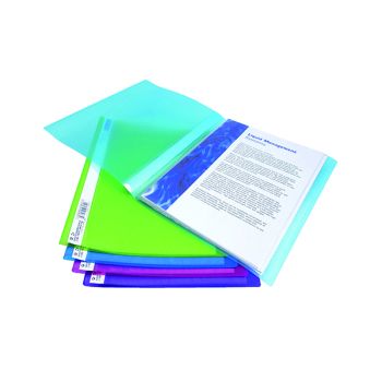 Rapesco Flexi Display Book 40 Pocket A4 Assorted (Pack of 10) 0917