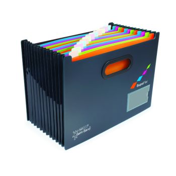 Rapesco Germ-Savvy A4 13 Part Desktop Expanding File w/Dividers 1489