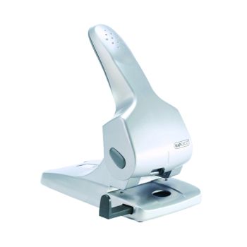 Rapesco Zero-65 Heavy Duty Hole Punch Capacity 65 Sheets Silver 0732