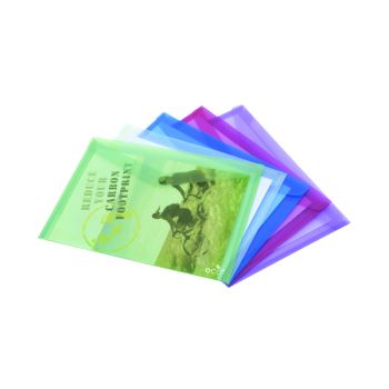 Rapesco Eco Popper Wallet A4 Plus Assorted (Pack of 5) 1039