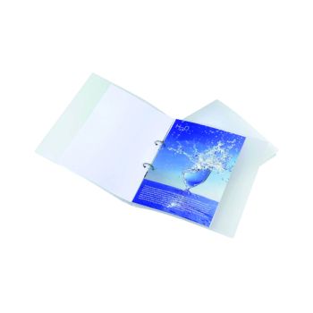 Rapesco Eco 25mm Two-Ring Binder A4 Clear (Pack of 10) 1045