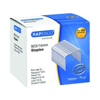 Rapesco 923/14mm Staples (Pack of 4000) S92314Z3