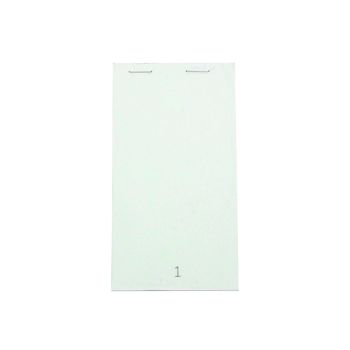 White Duplicate Service Pad Small (Pack of 50) PAD 20
