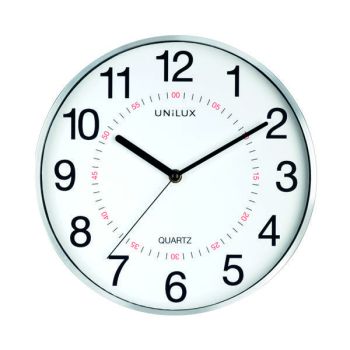 Unilux Aria Clock Metal Grey  400094280
