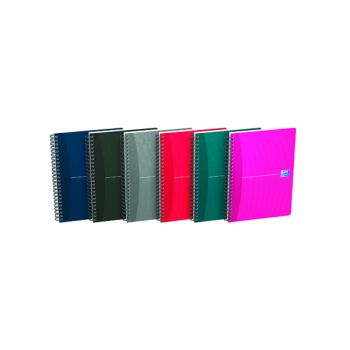 Oxford Card Cover Wirebound Notebook A5 Assorted (Pack of 5) 100103741