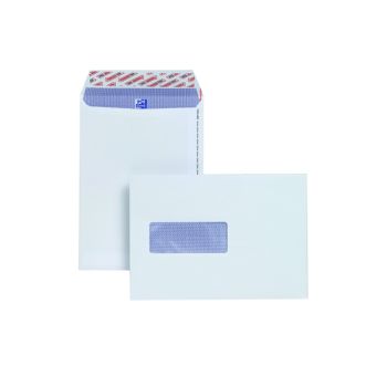 Plus Fabric C5 Envelopes Window Peel and Seal 120gsm White (Pack of 500) E24970
