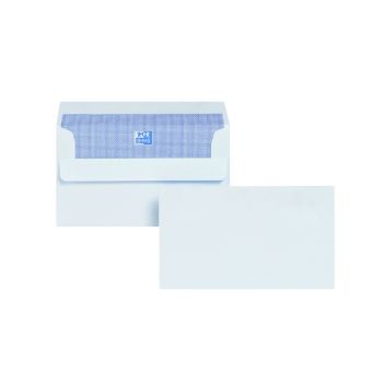 Plus Fabric Envelope 89x152mm Wallet Self Seal 120gsm White (Pack of 500) F21870
