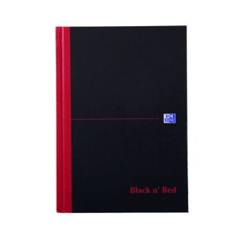 Black n' Red A-Z Casebound Hardback Notebook 192 Pages A5 (Pack of 5) 100080491