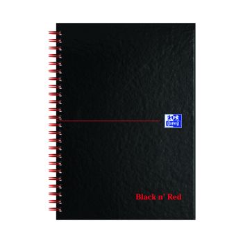 Black n' Red A-Z Wirebound Hardback Notebook A5 (Pack of 5) 100080194