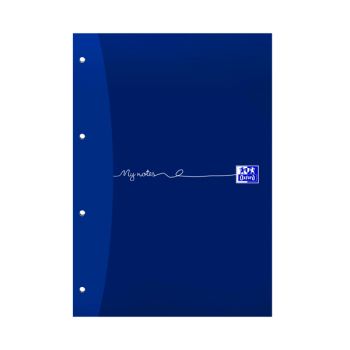 Oxford My Notes Ruled Margin Four-Hole Refill Pad 160 Pages A4 (Pack of 5) 846400177