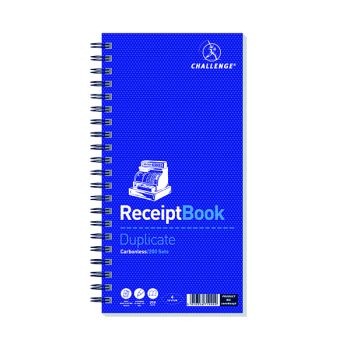 Challenge Duplicate Receipt Book 200 Sets 280x141mm 100080056