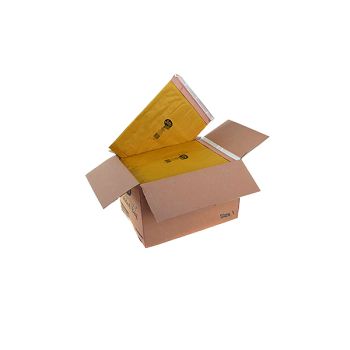 Jiffy Padded Bag Size 1 165x280mm Gold PB-1 (Pack of 100) JPB-1