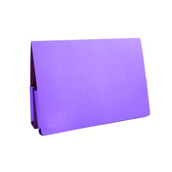 Exacompta Guildhall Mauve Double Pocket Legal Wallet Fc (Pack of 25) 37214