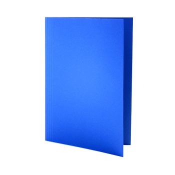 Guildhall Square Cut Folder Mediumweight Foolscap Blue (Pack of 100) FS250-BLUZ
