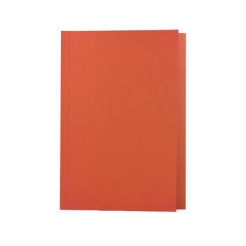 Guildhall Square Cut Folder Mediumweight Foolscap Orange (Pack of 100) FS250-ORGZ