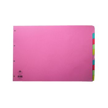 Concord Divider 10-Part A3 Landscape Pastel Colours 70499/J4