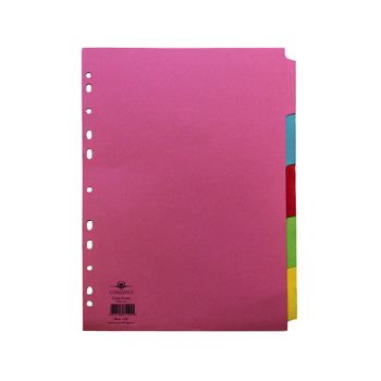 Concord Divider 5-Part A4 160gsm Multicoloured 71199/J11