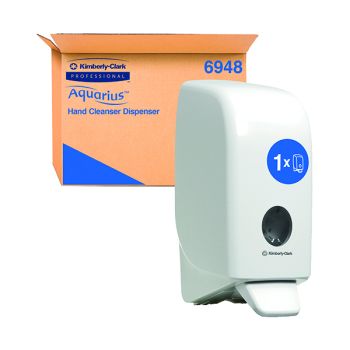 Aquarius Foam Sanitiser Dispenser White 6948