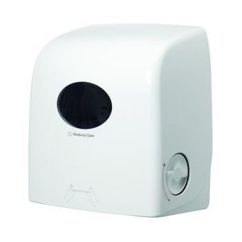 Aquarius White Slimroll Hand Towel Dispenser (Dispenser for Scott Slimroll Hand Towels) 6953 - DISCONTINUED