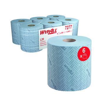 Wypall L20 Essential Centrefeed Blue (Pack of 6) 7277