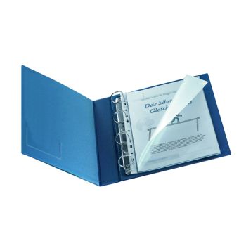 Q-Connect Punched Pocket Polypropylene Top and Left Side Opening A4 (Pack of 25) KF00714
