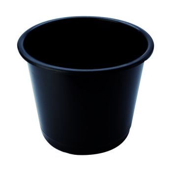 Q-Connect Waste Bin 15 Litre Black CP025KFBLK