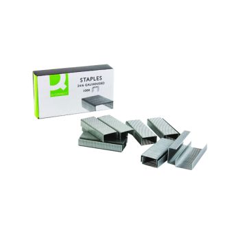 Q-Connect 24/6 Metal Precision Engineered Staples (Pack of 1000) KF01278