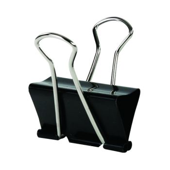 Q-Connect Foldback Clip 42mm Black (Pack of 10) KF01285