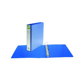 Q-Connect Presentation 40mm 4D Ring Binder A4 Blue KF01331