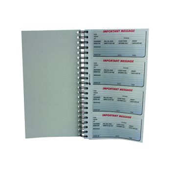 Q-Connect Duplicate Telephone Message Book 400 Messages KF01336