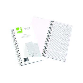Q-Connect Wirebound Things to Do Today Book 150x280mm KF01339