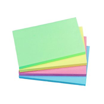 Q-Connect Quick Notes 76 x 127mm Pastel (Pack of 12) KF01349