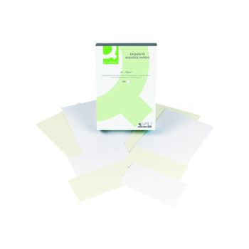 Q-Connect Laid Antique Vellum A4 Business Paper 100gsm (Pack of 500) KF01436 - DISCONTINUED