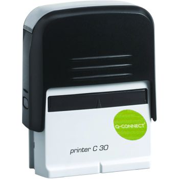 Q-Connect Voucher for Custom Self-Inking Stamp 45 x 15mm KF02111