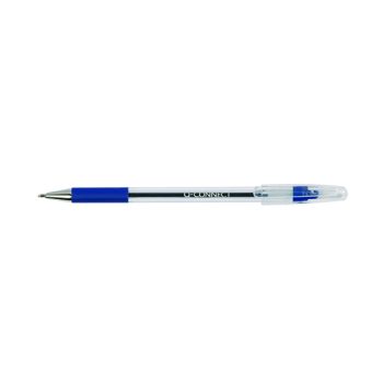 Q-Connect Grip Stick Ballpoint Pen Medium Blue (Pack of 20) KF02458