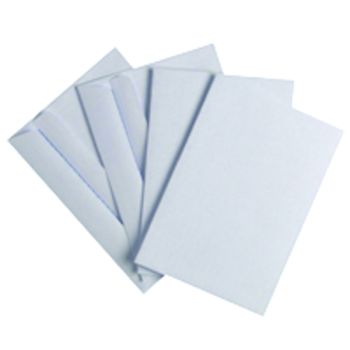 Q-Connect C6 Envelope Wallet Self Seal 80gsm White (Pack of 1000) KF02714
