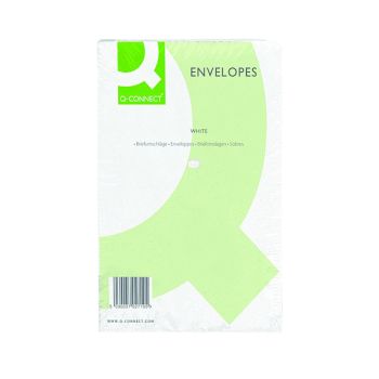 Q-Connect C4 Envelopes Peel and Seal 100gsm White (Pack of 250) 1P27
