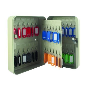 Q-Connect 48-Key Cabinet Pearl Grey KF04027