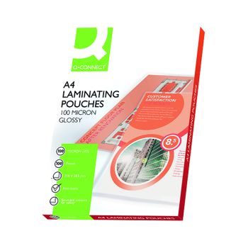 Q-Connect A4 Laminating Pouch 200 Micron (Pack of 100) KF04115