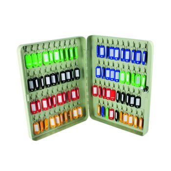 Q-Connect 80-Key Cabinet Pearl Grey KF04274