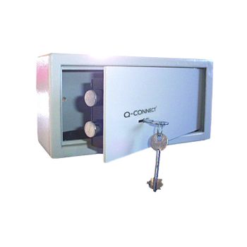 Q-Connect Key-Operated Safe 6 Litre 150x200x200mm KF04387