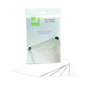 Q-Connect Lint Free Absorbent Wipes (Pack of 20) KF04506 - DISCONTINUED