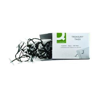Q-Connect Plastic Treasury Tag 76mm (Pack of 100) KF04572